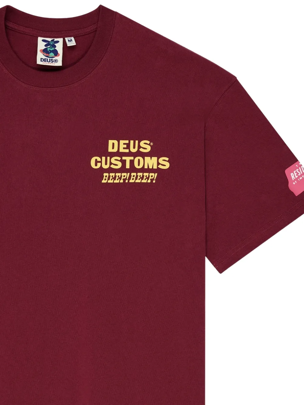 Deus Ex Machina Bloomers T-shirt met grafische print Rood
