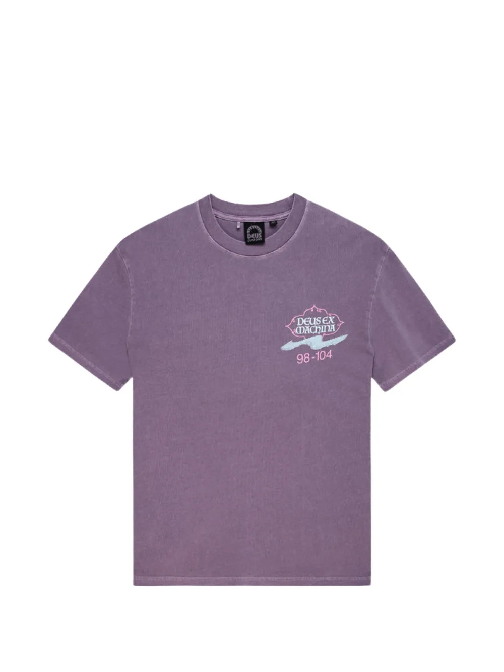 Deus Ex Machina Easy Peacey graphic-print T-shirt Paars