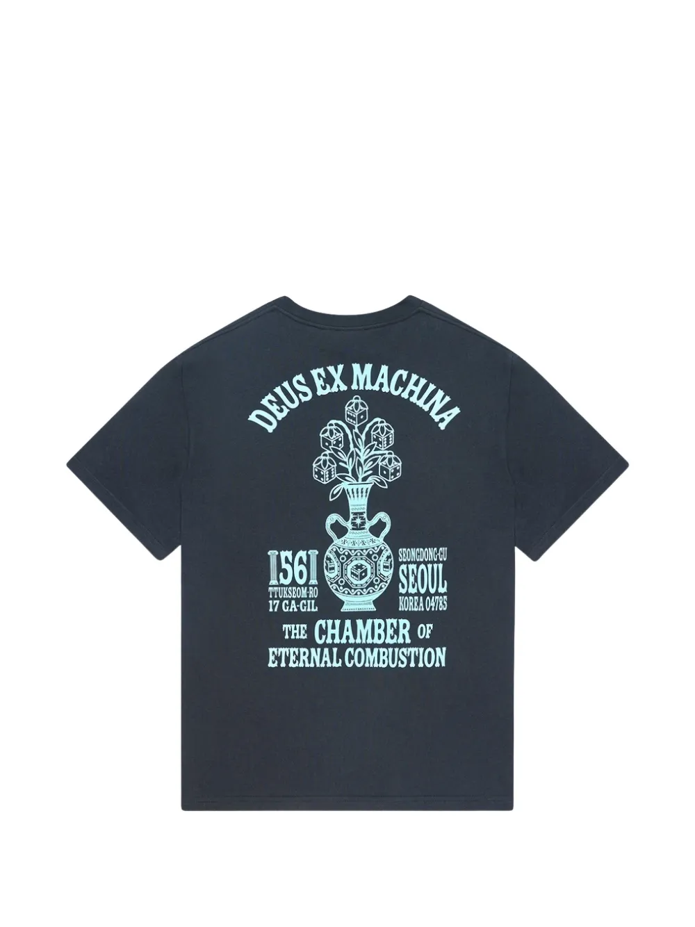 Deus Ex Machina Seoul Ceramic T-shirt Zwart