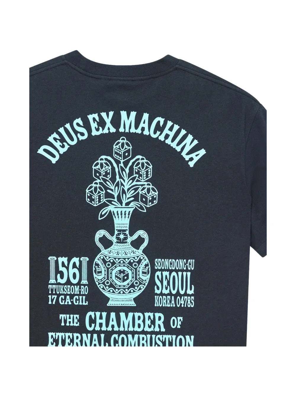 Deus Ex Machina Seoul Ceramic T-shirt Zwart