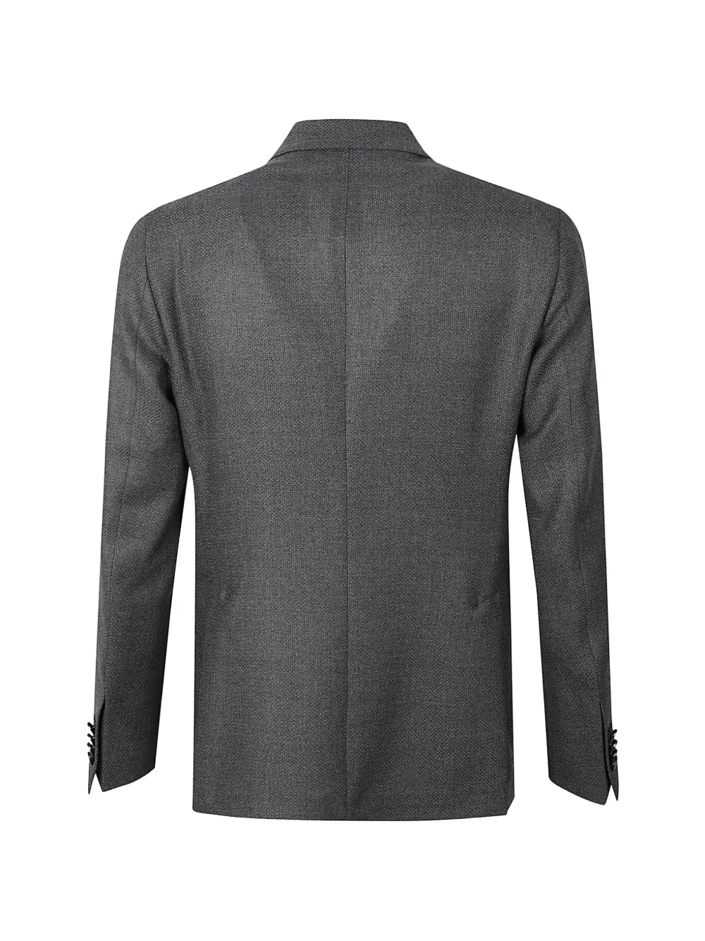 Tagliatore double-breasted peak-lapel coat Grijs