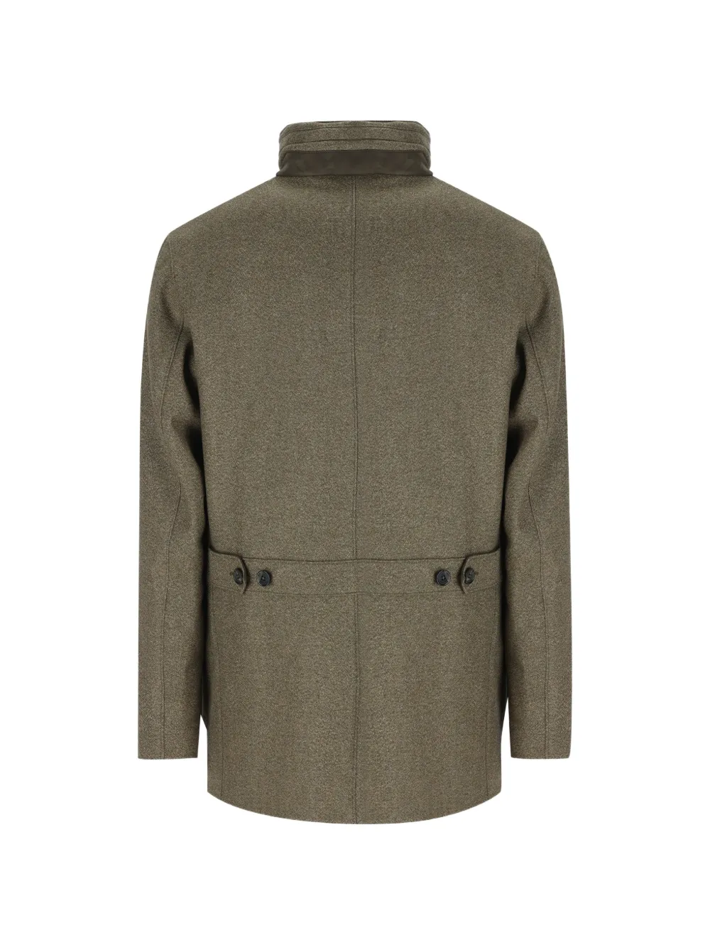 Loro Piana Winter Voyager caban jacket - Vert