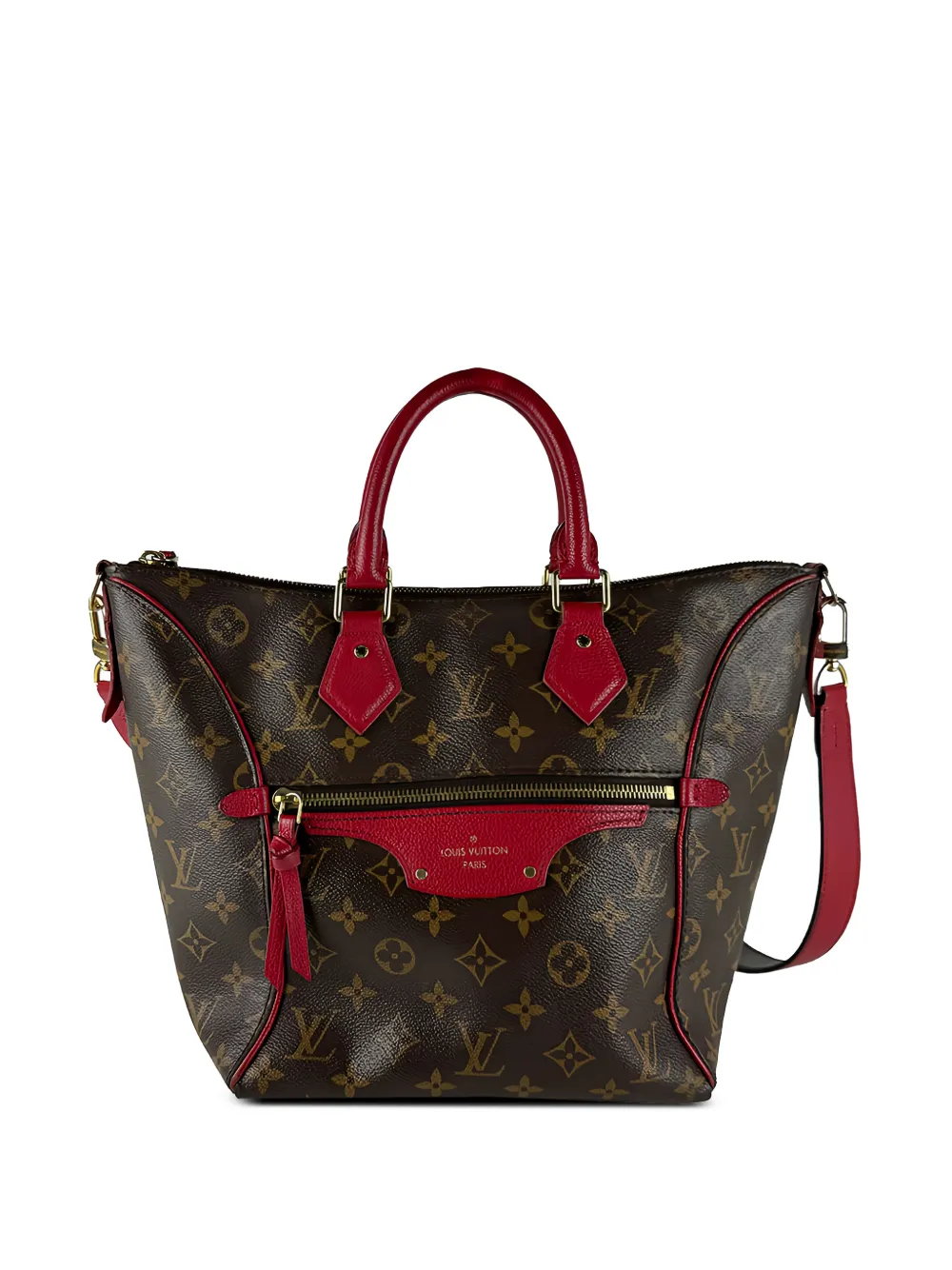 Louis Vuitton Pre-Owned 2017 Monogram Tournelle PM satchel - Braun