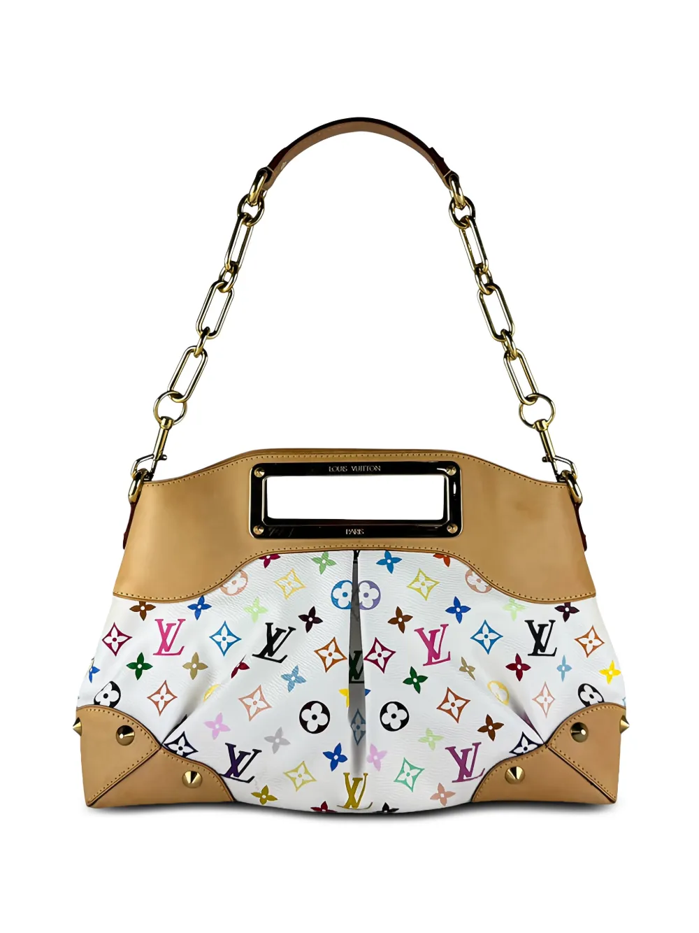 Louis Vuitton Pre-Owned 2000-2020 Monogram Multicolore Judy MM satchel - Weiß
