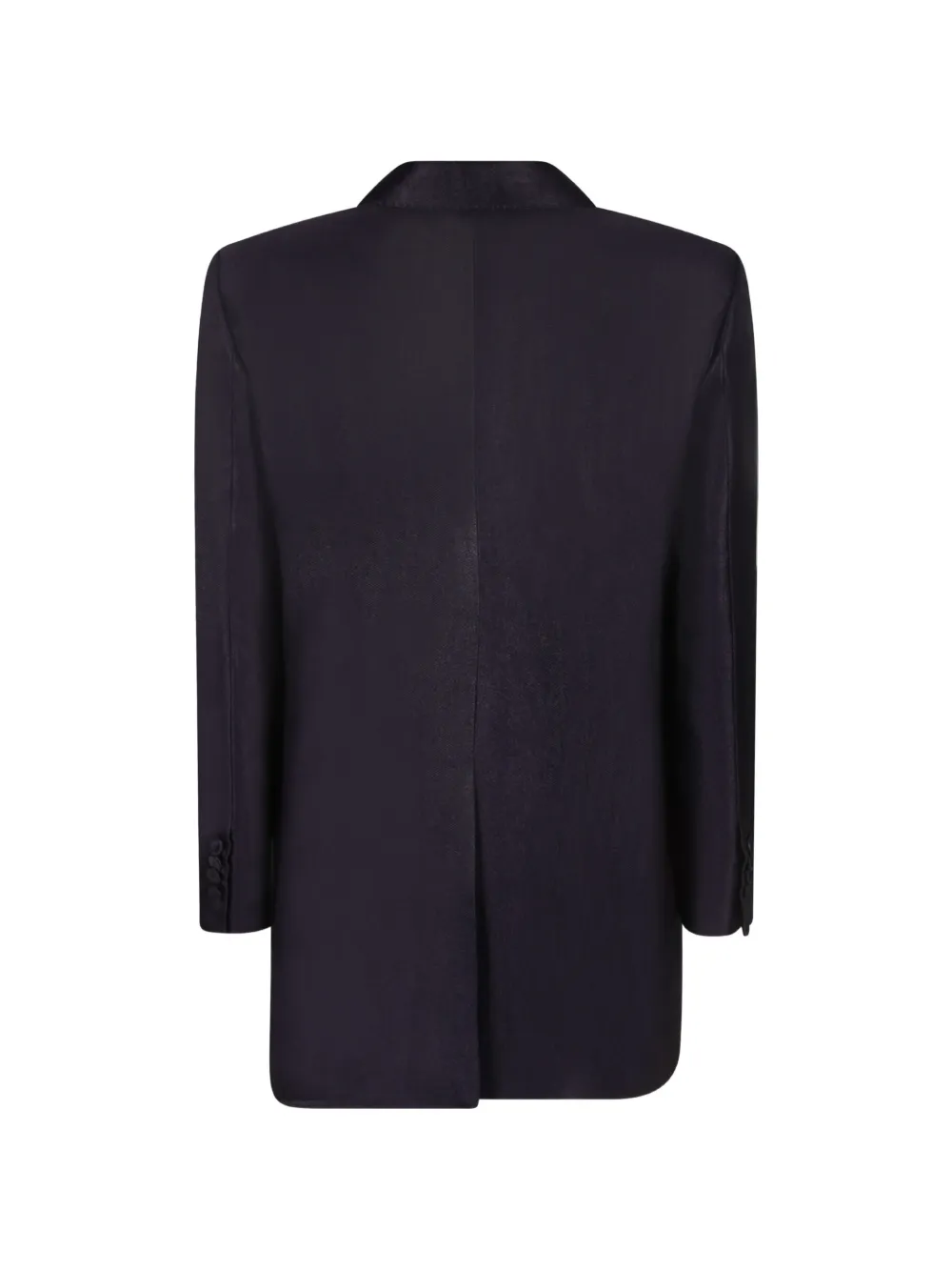 Blanca Vita Jack met puntige revers en dubbele rij knopen Blauw