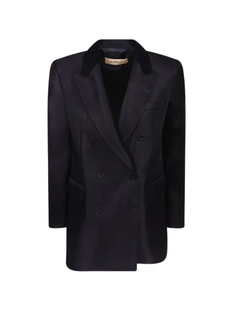 Blanca Vita double-breasted peak-lapel jacket