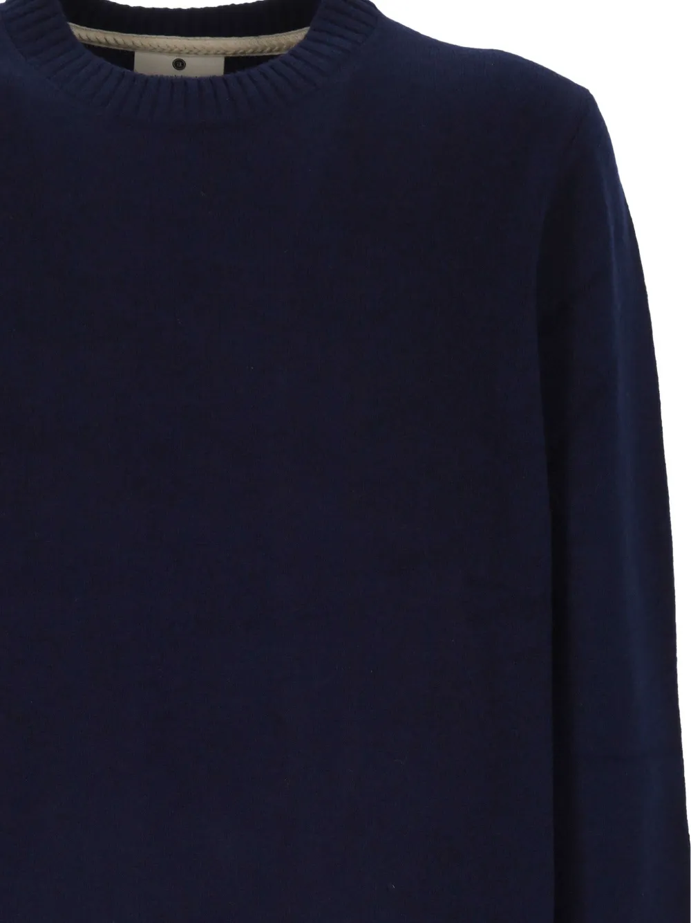 ANERKJENDT Akpeter crew-neck long-sleeve sweater Blauw