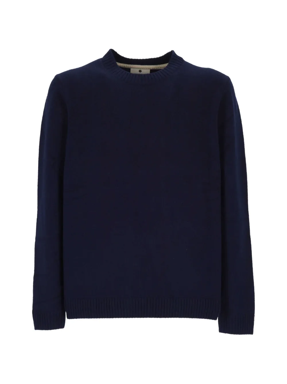 ANERKJENDT Akpeter crew-neck long-sleeve sweater Blauw