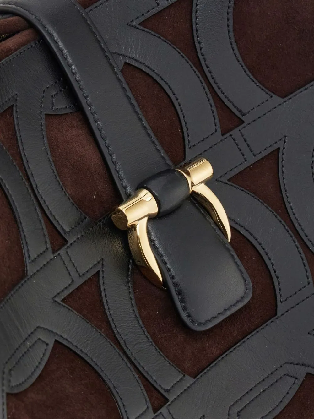 Ferragamo Mia tote bag (L) Bruin