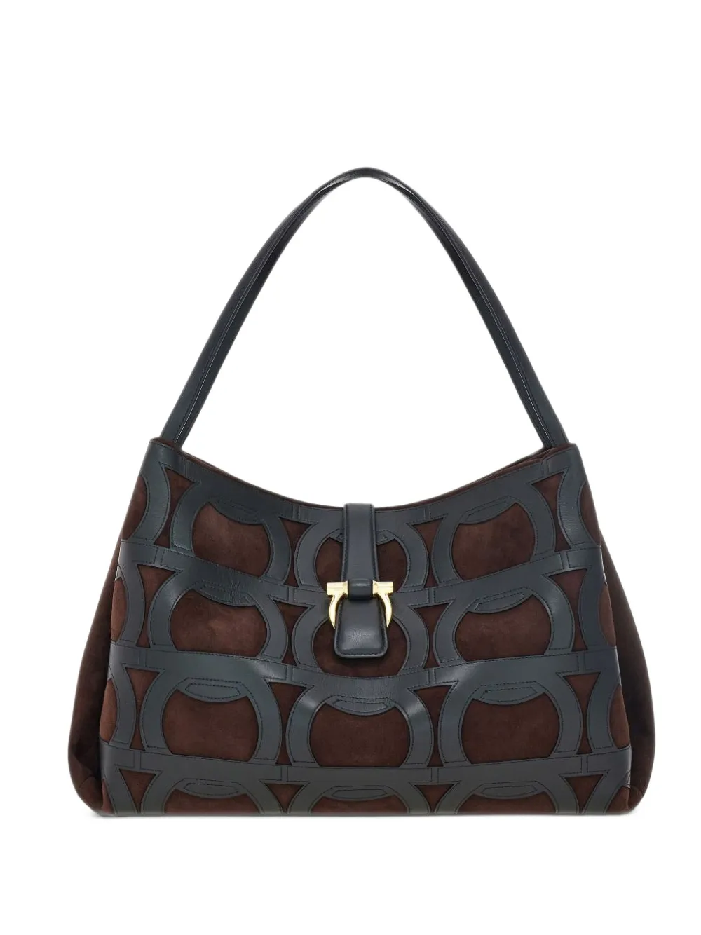 Ferragamo Mia tote bag (L) - Brown