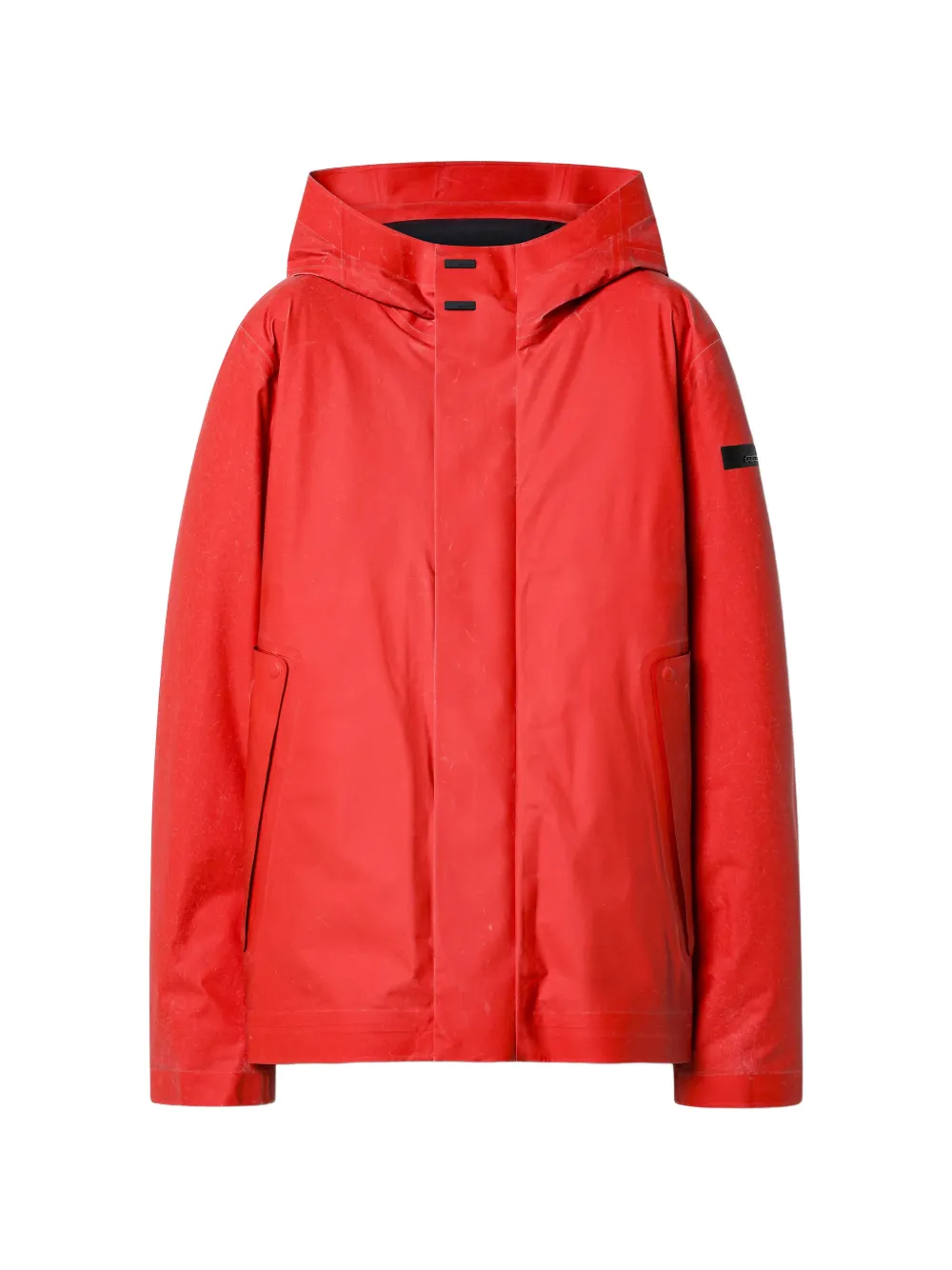 RRD Writer hooded concealed-fastening jacket - Rot