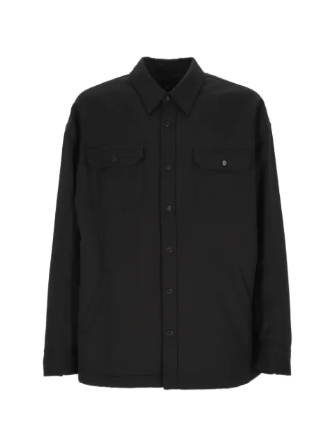Willy Chavarria logo-embroidered flap-pocket jacket