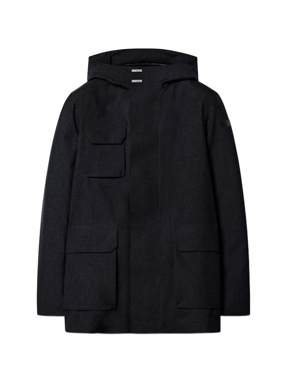 RRD Terzilio Floating Field hooded jacket in Black