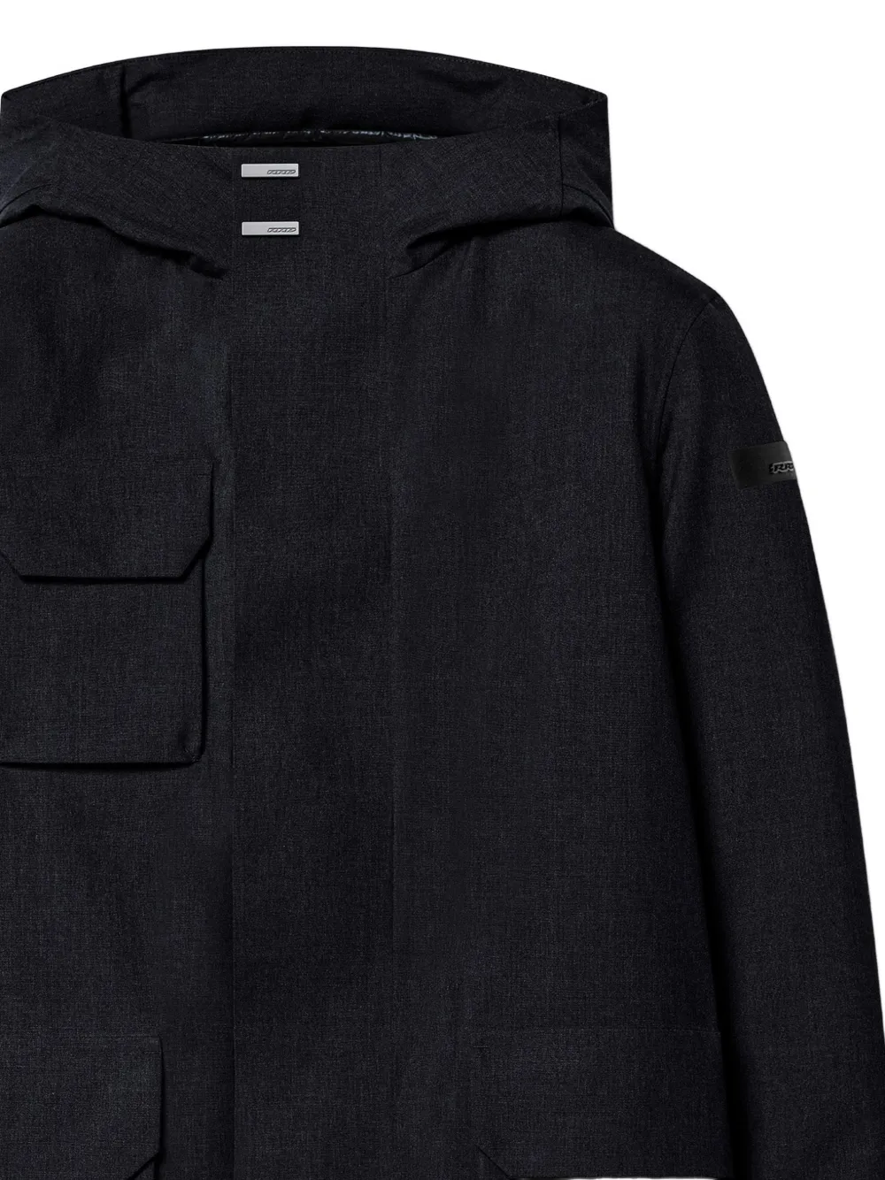 RRD Terzilio Floating Field hooded jacket Zwart
