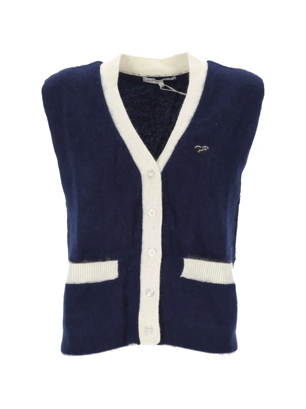 Maison Labiche Servandoni V-neck button-up cardigan - Blau