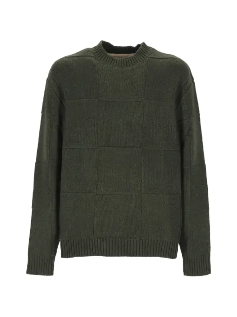 ANERKJENDT panelled knitted sweater