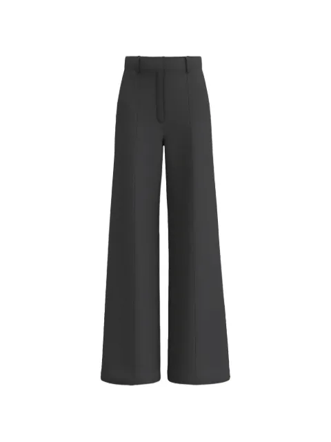 Marella pressed-crease wide-leg trousers
