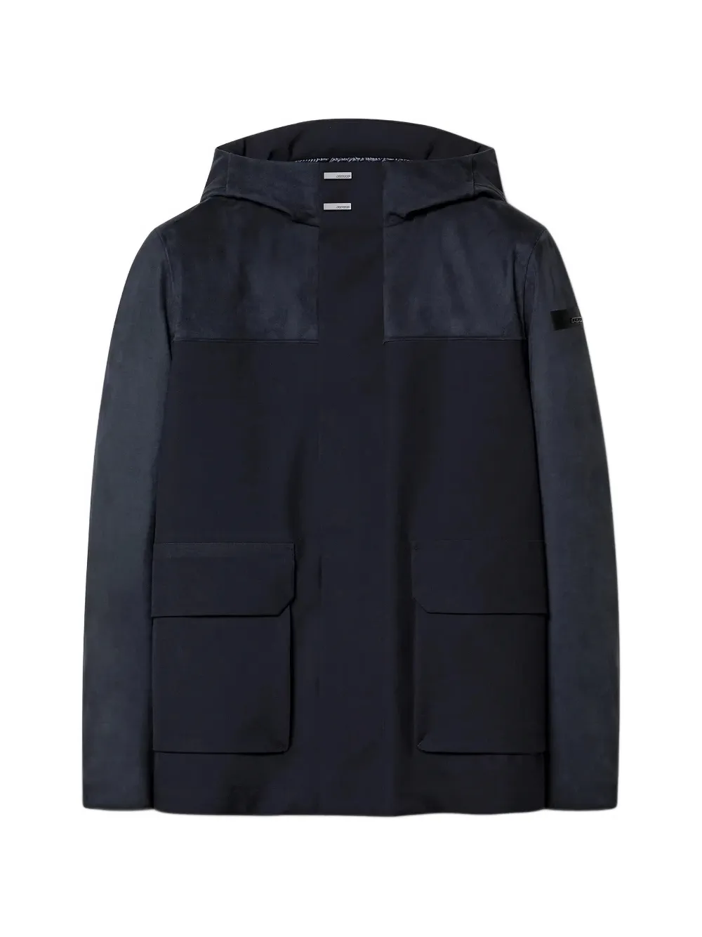 RRD Terzilio hooded panelled jacket - Blau