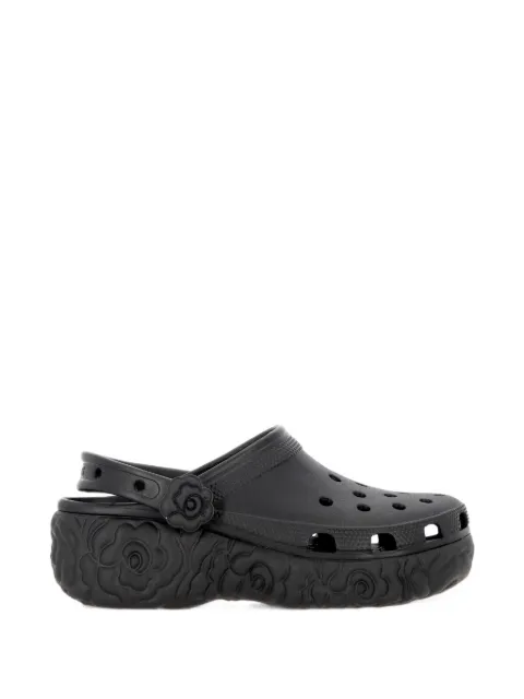 Crocs Classic Platform Bloom floral-detail platform mules