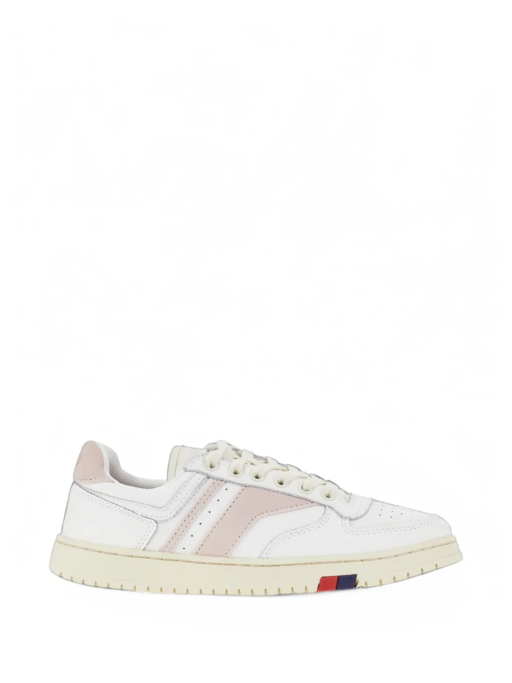 Pro-Keds Sky suede-panelled perforated sneakers - Weiß