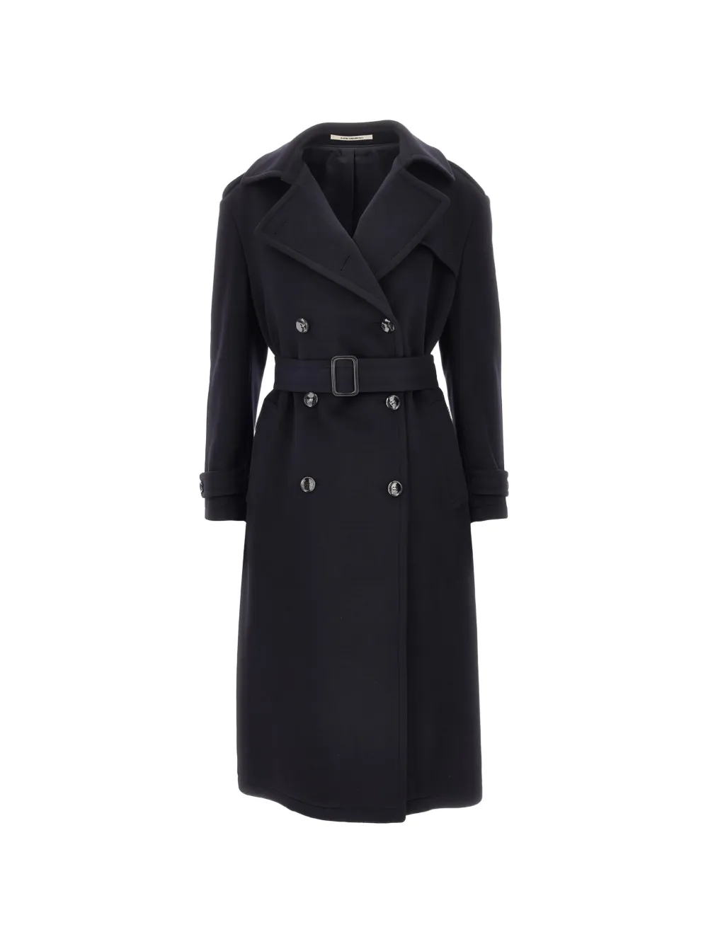 Tagliatore Bonny double-breasted cashmere coat - Blue