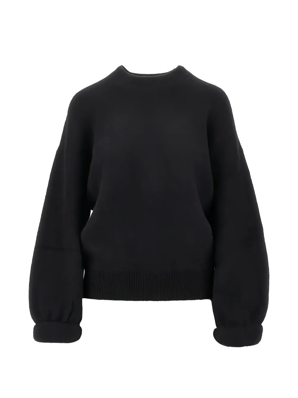 ISABEL MARANT crew-neck knitted sweater - Nero