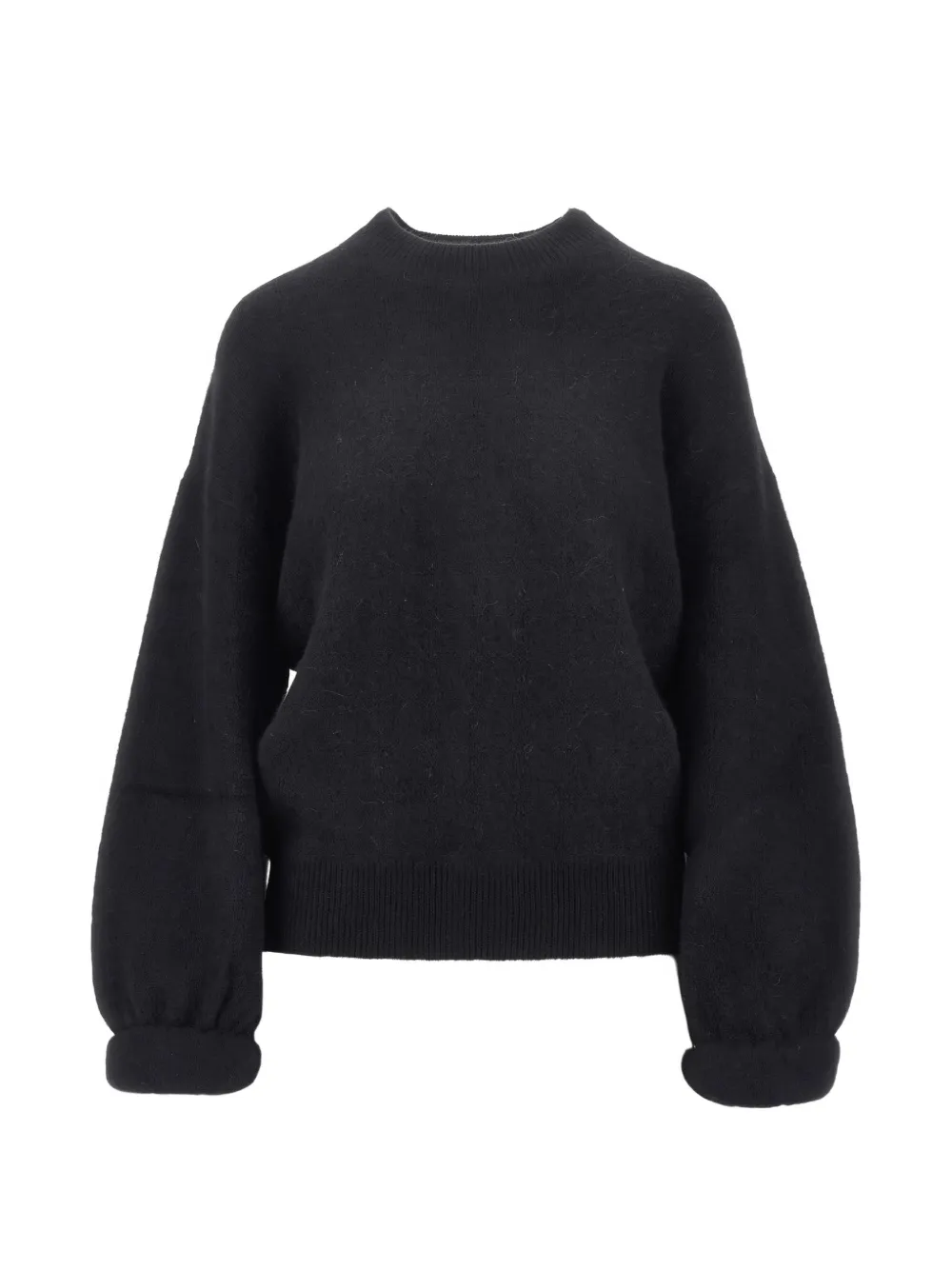 ISABEL MARANT crew-neck knitted sweater - Nero