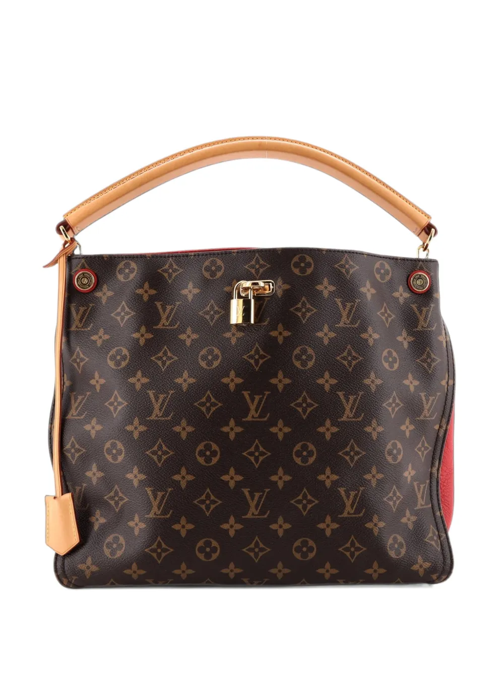 Louis Vuitton Pre-Owned Gaia Handbag Monogram Canvas hobo bag - Brown