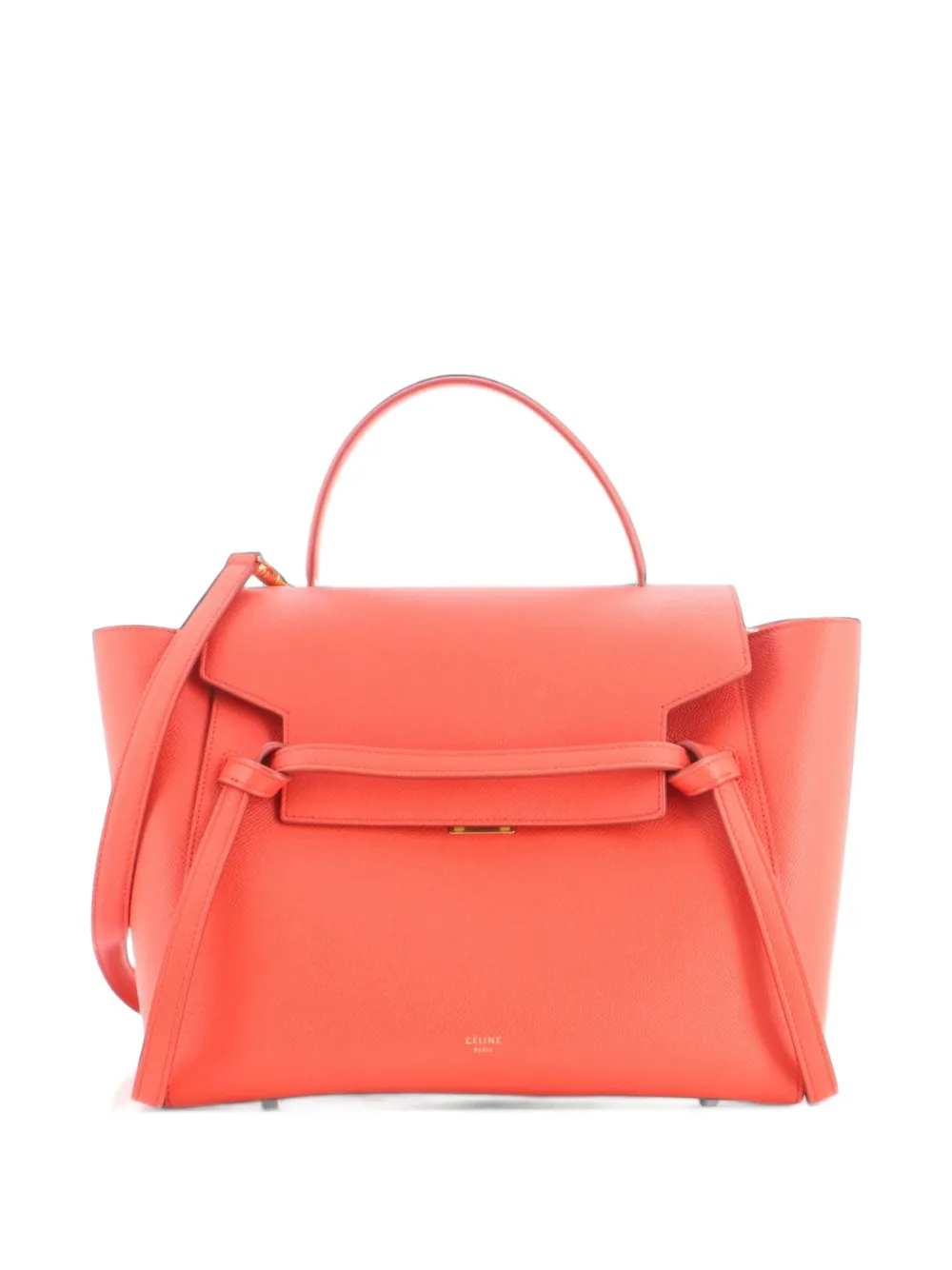 Celine Pre-Owned Mini Belt Bag Schultertasche aus gekörntem Leder - Rot