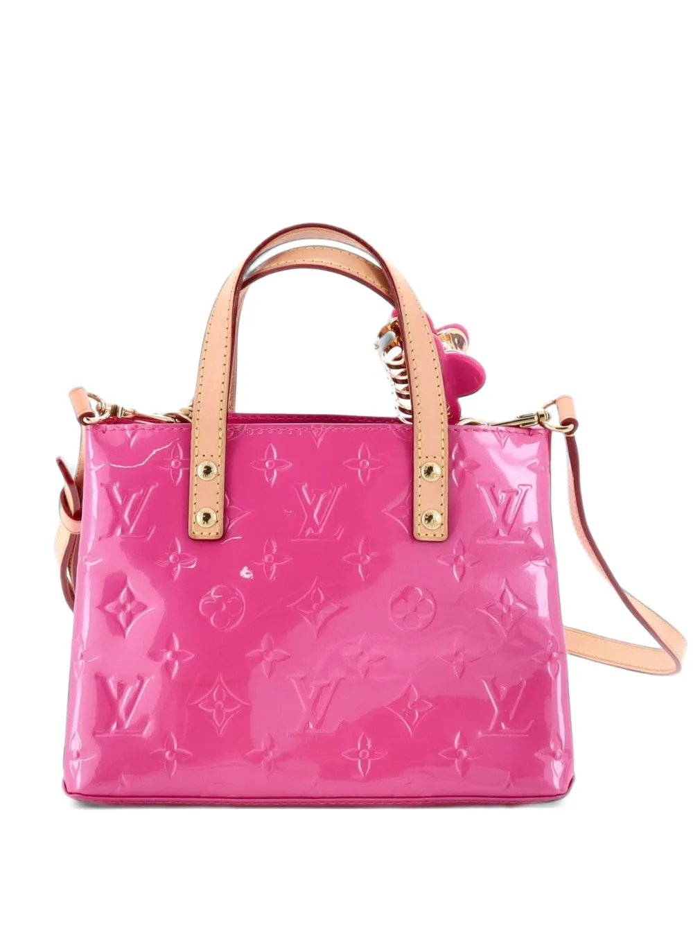 Louis Vuitton Pre-Owned Reade NM Handbag Monogram Vernis PM shoulder bag - Pink