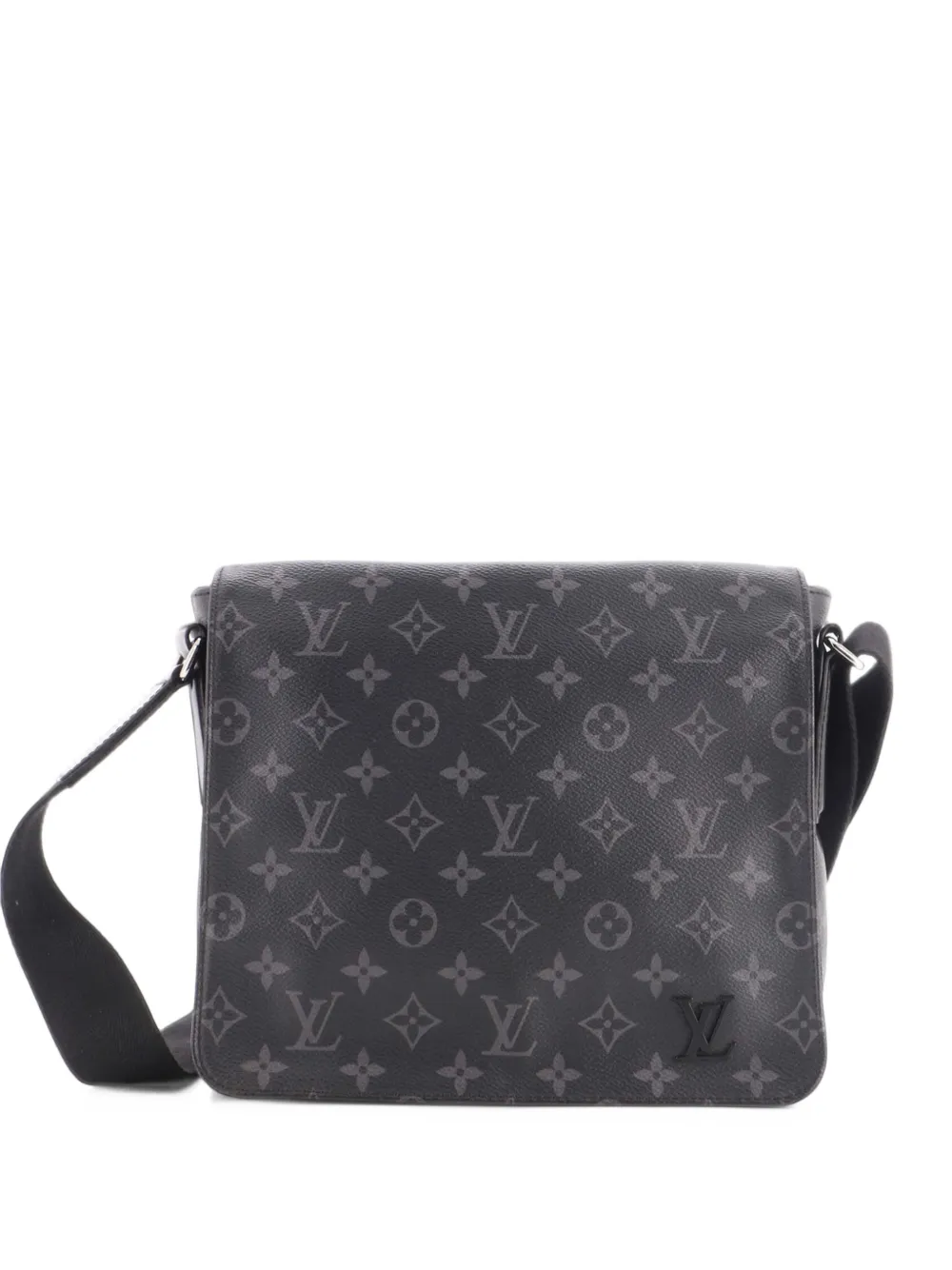Louis Vuitton Pre-Owned District Kuriertasche aus Monogram Eclipse-Canvas - Schwarz