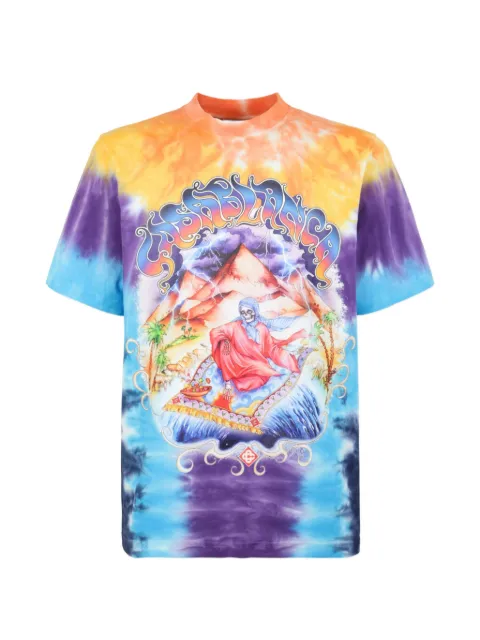 Casablanca Eveil Ancestral tie-dye T-shirt
