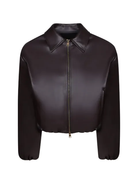Blanca Vita zip-up cropped jacket