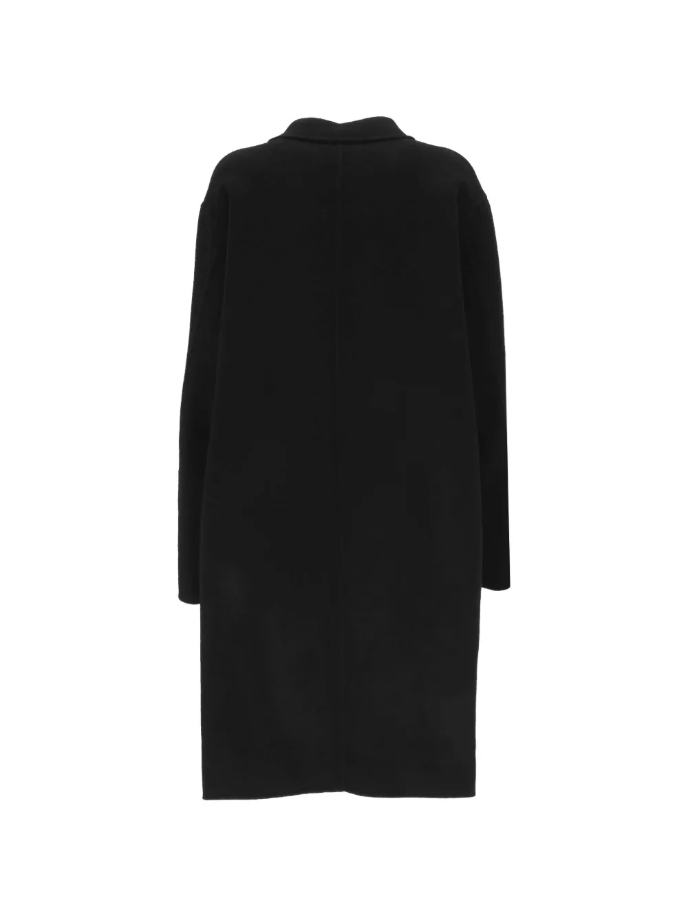 Chiara Ferragni Atena single-breasted coat Zwart