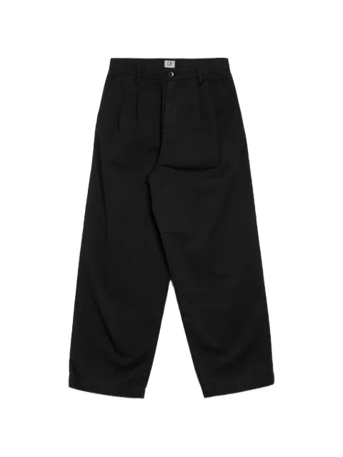 C.P. Company cotton gabardine boxy pleats pants