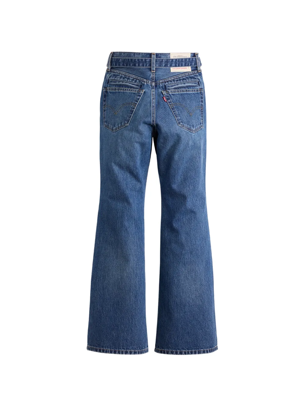 sacai x Levi´s belted flared jeans Blauw