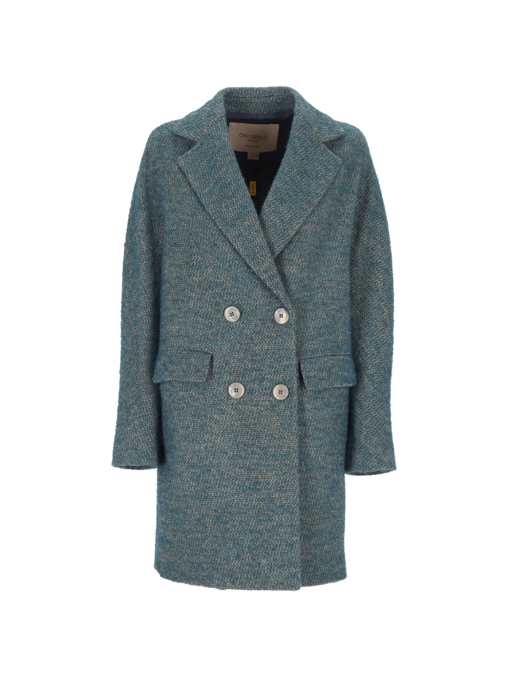 Chiara Ferragni Maya double-breasted coat Blauw