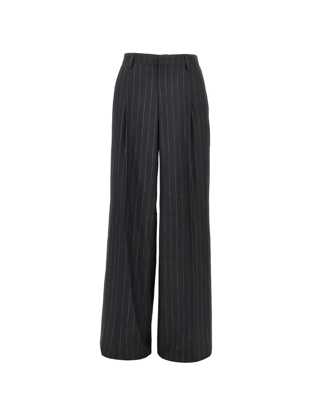 Tagliatore pinstripe-print pleated trousers - Grau