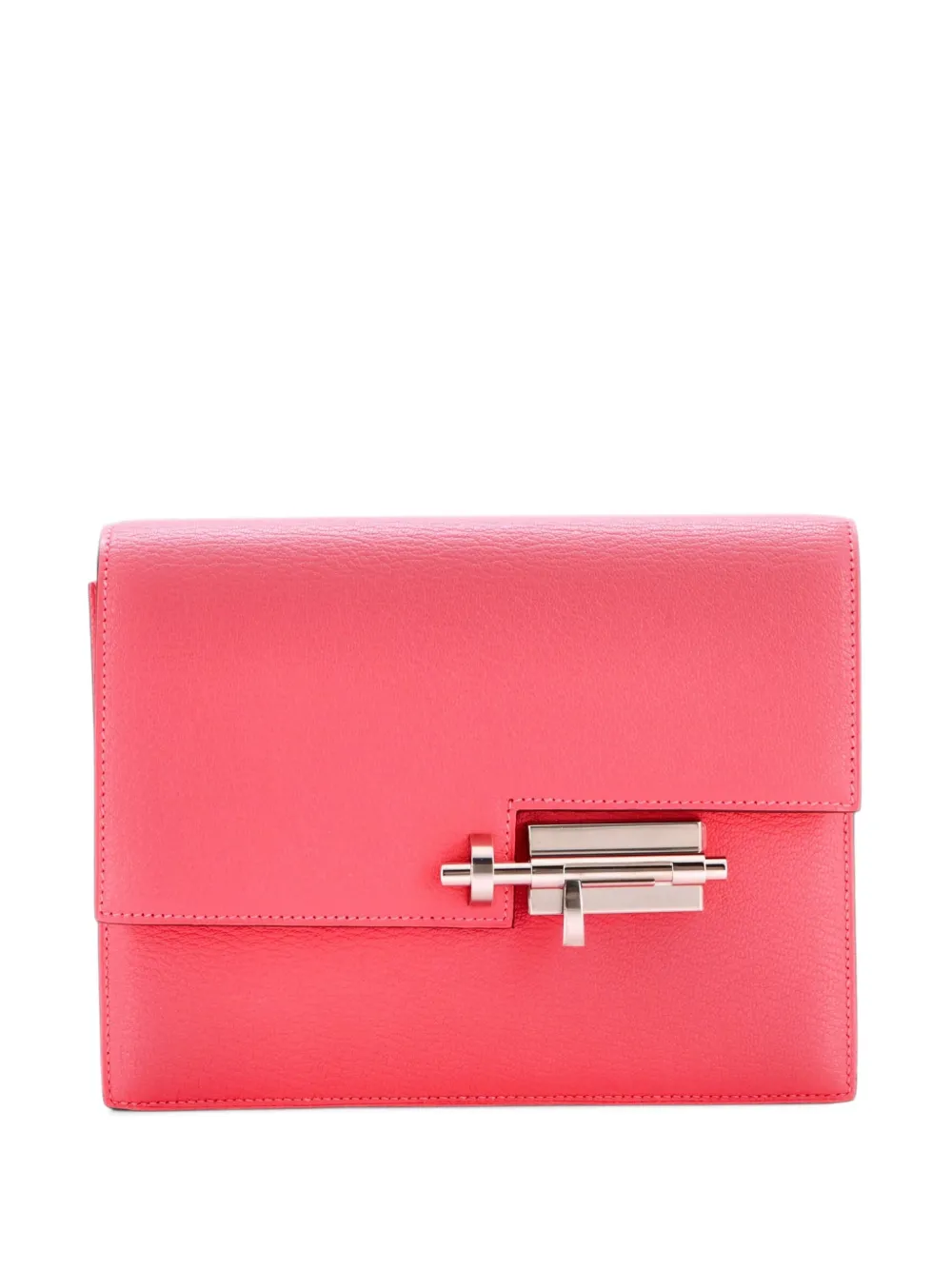 Hermès Pre-Owned Verrou Chevre Mysore clutch bag - Rosa