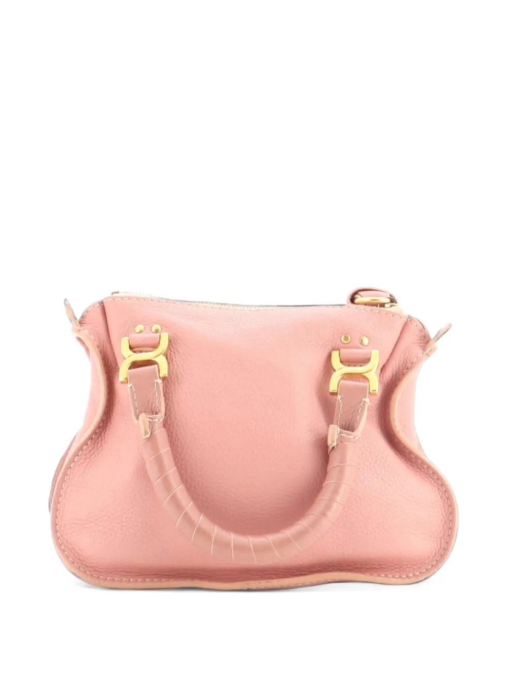 Chloé Pre-Owned Marcie Satchel Leather Baby crossbody bag - Rosa