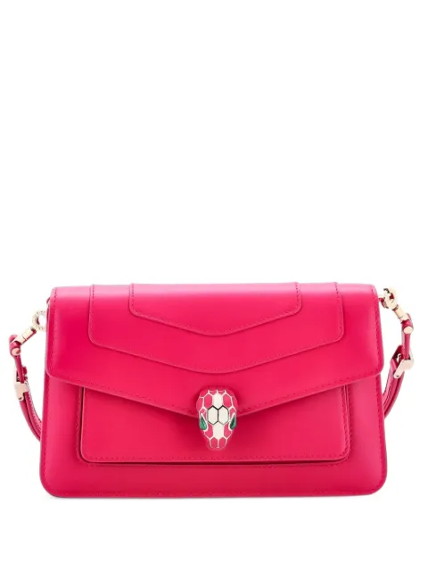 Bvlgari Pre-Owned Serpenti Forever East West Leather Small shoulder bag