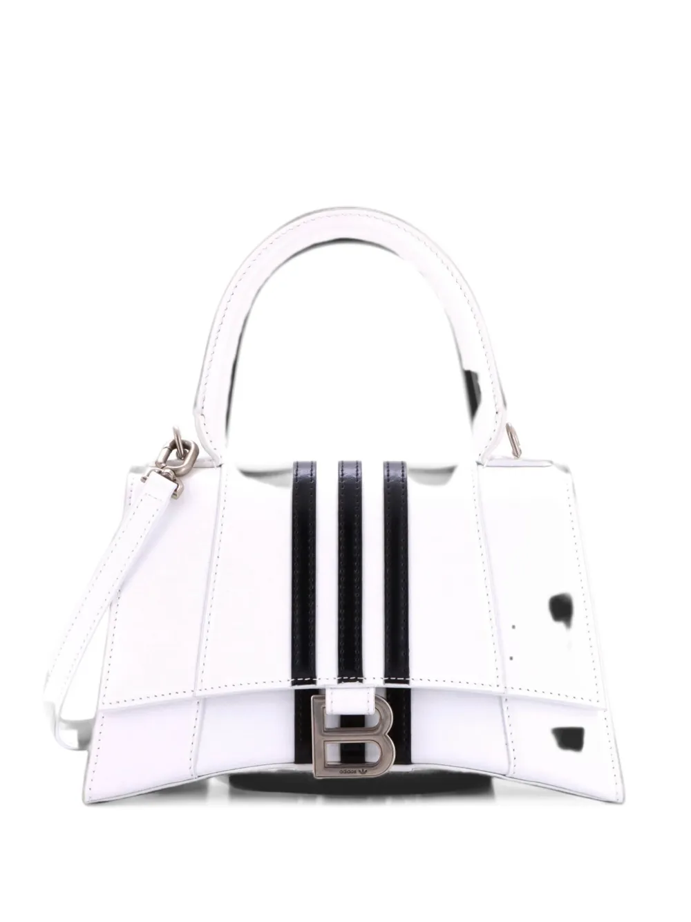 Balenciaga Pre-Owned x adidas Hourglass Satchel-Tasche - Weiß