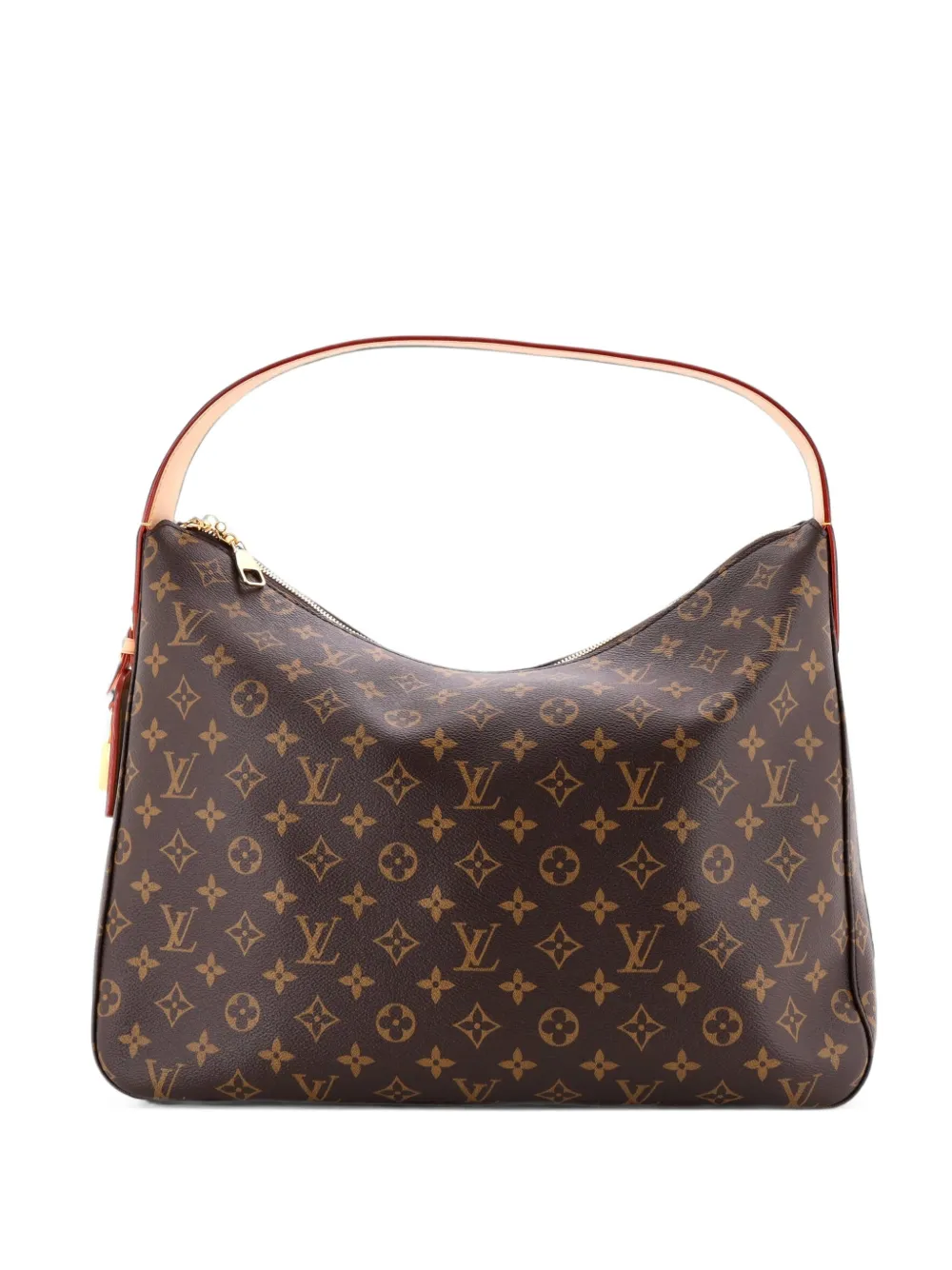 Louis Vuitton Pre-Owned Slouchy Handbag Monogram Canvas MM hobo bag - Brown