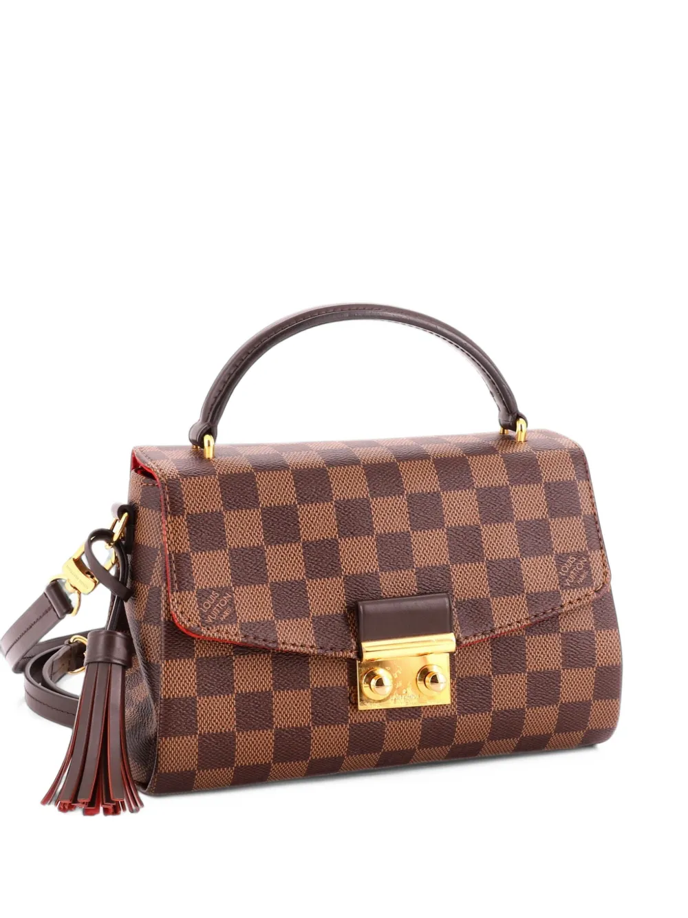Louis Vuitton Pre-Owned Croisette Handbag Damier crossbody bag - Marrone
