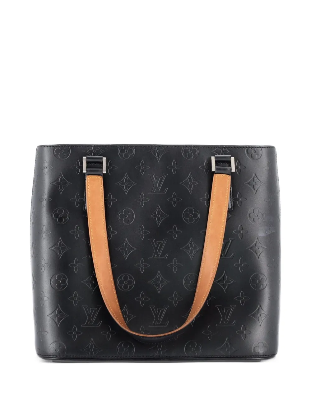 Louis Vuitton Pre-Owned Mat Stockton Handbag Monogram Vernis tote bag - Grigio