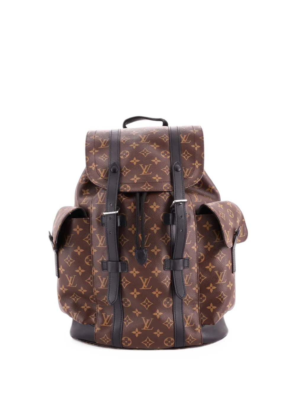 Louis Vuitton Pre-Owned Christopher Macassar Monogram Canvas MM backpack - Marrone