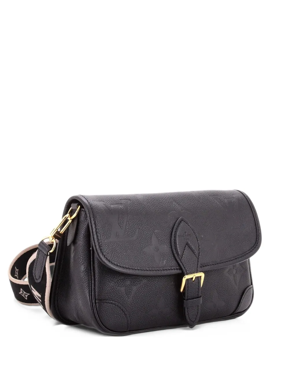 Louis Vuitton Pre-Owned Diane NM Handbag Monogram Empreinte Giant shoulder bag - Nero