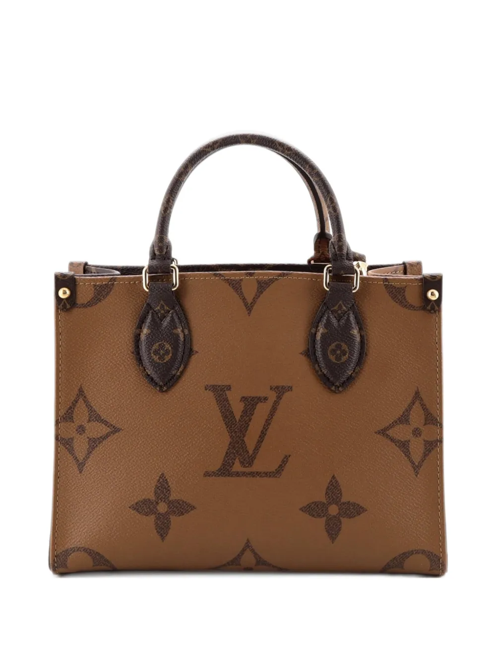 Louis Vuitton Pre-Owned OnTheGo Tote Reverse Monogram Giant PM shoulder bag - Marrone