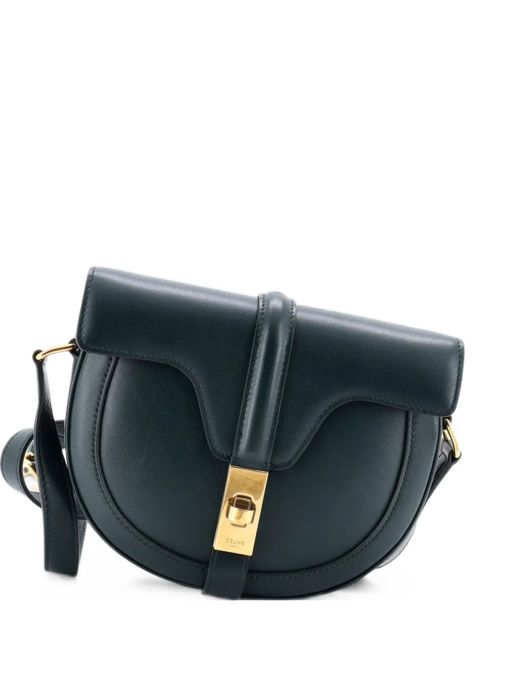 Celine Pre-Owned Besace 16 Bag Smooth Calfskin Small crossbody bag - Grün