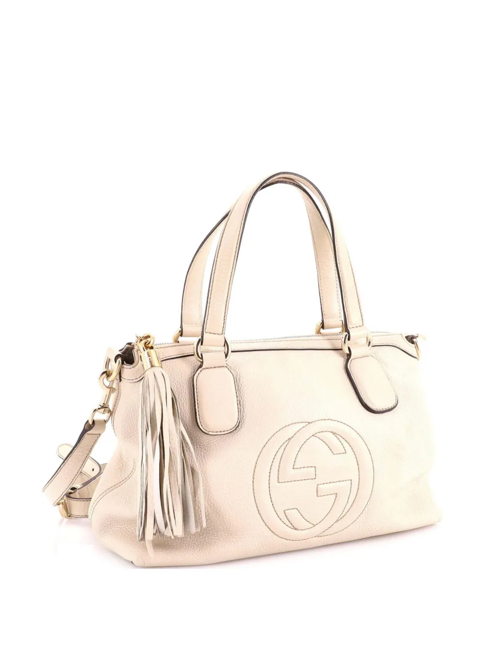 Gucci Pre-Owned Soho Convertible Soft Top Handle Bag Leather satchel - Toni neutri
